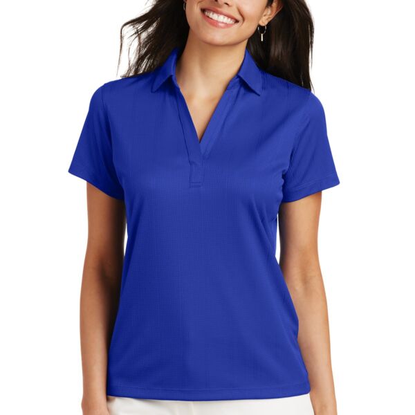 AGDATA - Women's Performance Fine Jacquard Polo Thumbnail