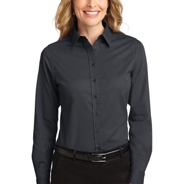 AGDATA - Women's Long Sleeve Easy Care Shirt Thumbnail