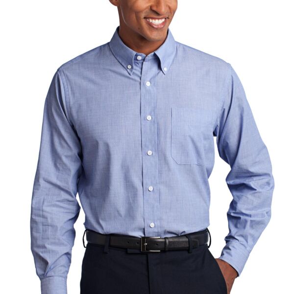 AGDATA - Crosshatch Easy Care Shirt Thumbnail