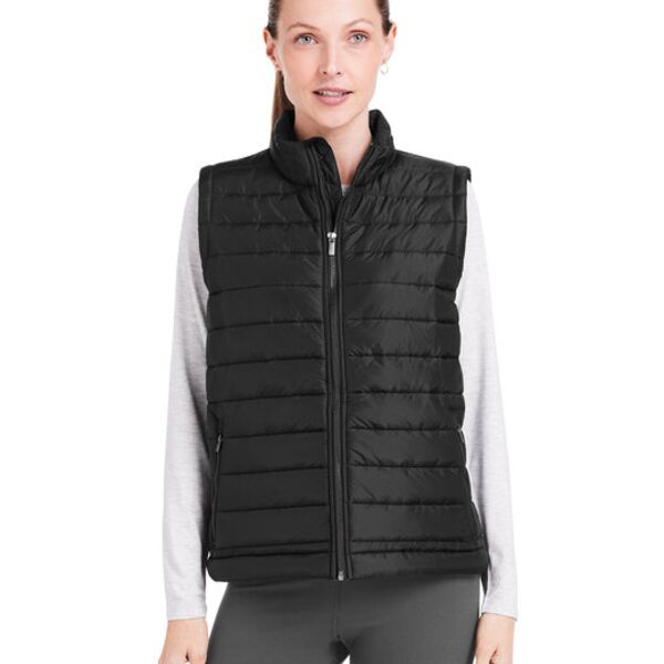 AGDATA - Ladies' Quilted Puffer Vest Thumbnail