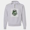 Unisex Super Sweats NuBlend® Quarter-Zip Cadet Collar Sweatshirt Thumbnail