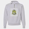 Unisex Super Sweats NuBlend® Quarter-Zip Cadet Collar Sweatshirt Thumbnail