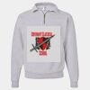 Unisex Super Sweats NuBlend® Quarter-Zip Cadet Collar Sweatshirt Thumbnail