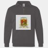 Unisex Nublend® Cadet Collar Quarter-Zip Sweatshirt Thumbnail