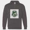 Unisex Nublend® Cadet Collar Quarter-Zip Sweatshirt Thumbnail