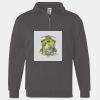 Unisex Nublend® Cadet Collar Quarter-Zip Sweatshirt Thumbnail