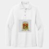 AGDATA - Women's Silk Touch Long Sleeve Polo Thumbnail