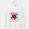 AGDATA - Women's Silk Touch Long Sleeve Polo Thumbnail